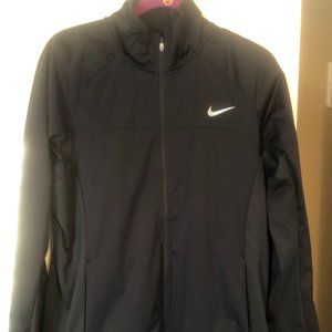 Nike Running Nike Shield black zip up jacket size XL